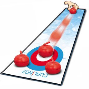 Настольная интерактивная игра Ummi 707-122 Curling Game White / Blue