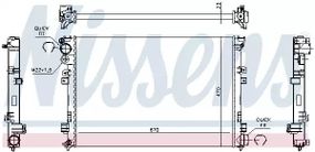 Радіатор охолодження двигуна LANCIA ZETA, FIAT SCUDO, NISSENS (61875A)