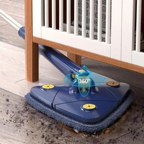 Треугольная швабра с функцией поворота на 360 Multi function KR-459 Mop MA-89 | Зображення 3