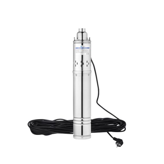 Насос глибинний шнековий Agua 4S QGD2,4-90-0,50 Hmax 90 м Qmax 40 л/хв P 500 Вт з вбудованим конденсатором | Зображення 2