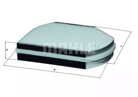 Фільтр салону C/E-клас W202/210, MAHLE/KNECHT (LA37) | Зображення 3