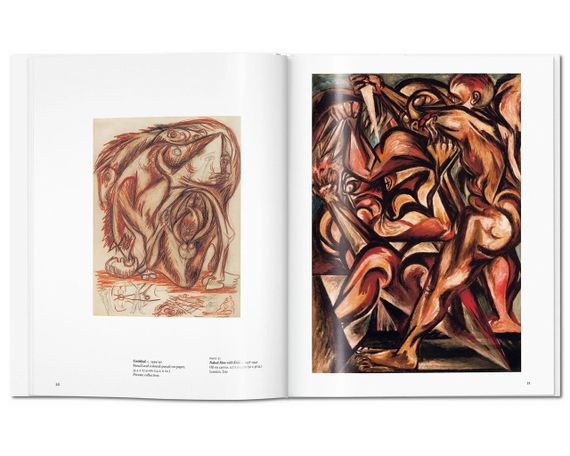 Великие художники книга о живописи Джексона Поллока Pollock. Leonhard Emmerling, Taschen Книги для художников | Зображення 3
