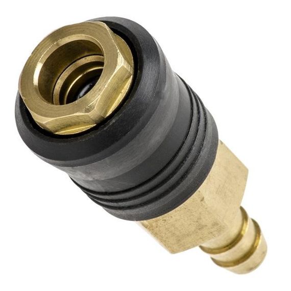 Швидкороз'ємне з'єднання на шланг 10мм, латунь INTERTOOL PT-1813 | Зображення 2