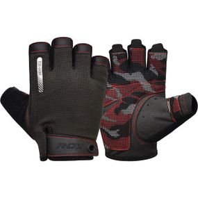 Рукавички для фітнесу RDX T2 Half Red S
