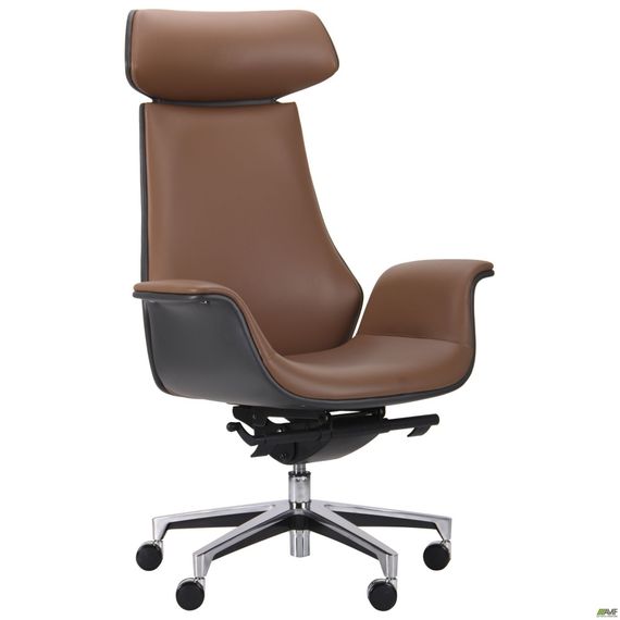 Кресло руководителя AMF Bernard HB BrownDark Gray Кресло AMF Bernard HB BrownDark Gray | Зображення 1