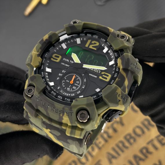 Чоловічий годинник Awarder 004 Camo Green | Зображення 5