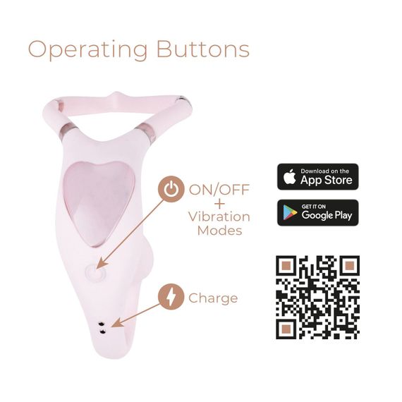 Смарт-вібратор для пар Adrien Lastic Venus + APP, подвійний, можна носити під одягом, 10 режимів | Зображення 6