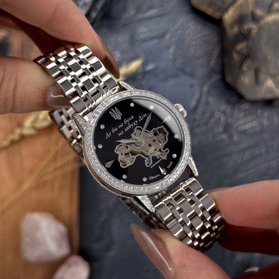 Годинник наручний Awarder 049 Silver-Black | Зображення 2