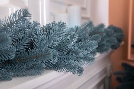 Штучна хвойна гірлянда 2 м блакитна Преміум TD-BRNCHBL2 | Зображення 6