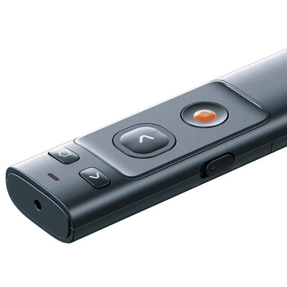 Лазерна указка Baseus Orange Dot Wireless Presenter (Red Laser) (WKCD) Grey | Зображення 1