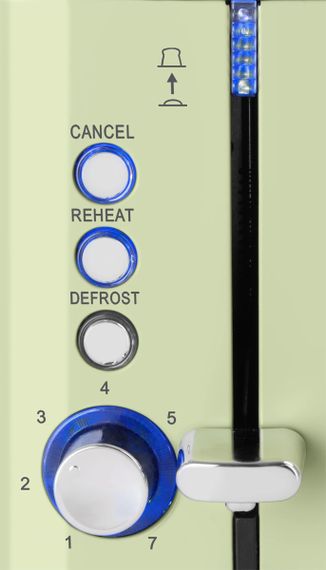 Тостер ECG ST 2766 Vintage Olive 925 Вт оливковий | Зображення 4