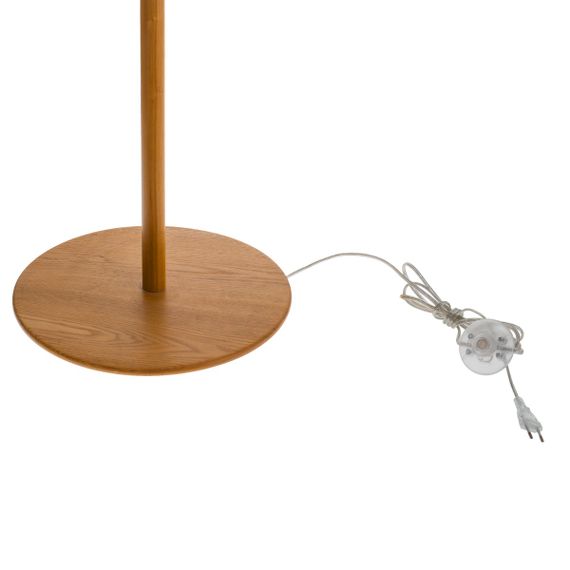 Торшер напольный на деревянной основе FLT-46 E27 | Зображення 5