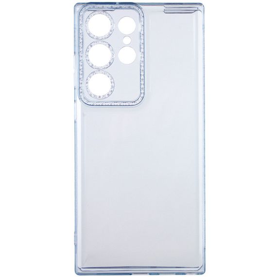 Чохол TPU Starfall Clear для Samsung Galaxy S23 Ultra Блакитний | Зображення 1