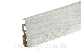 Плинтус CEZAR Hi Line Prestige 75x22x2500mm M289 Ясень Сантьяго