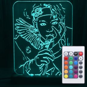 Акриловый светильник-ночник с пультом 16 цветов группа BTS tty-n000050