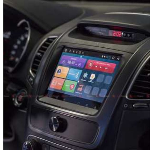 Штатна автомагнітола  Kia Sorento 2013-2014 (9") Android 10.1 (4/32) чорна (MER-14115_5463) | Зображення 3