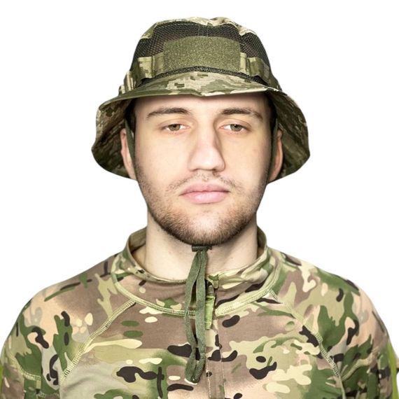 Панама військова сітка під шеврон піксель (RA8934) | Зображення 1