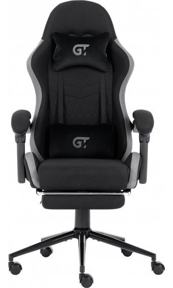 Кресло геймерское GT Racer X-2324 Fabric BlackGray | Зображення 1