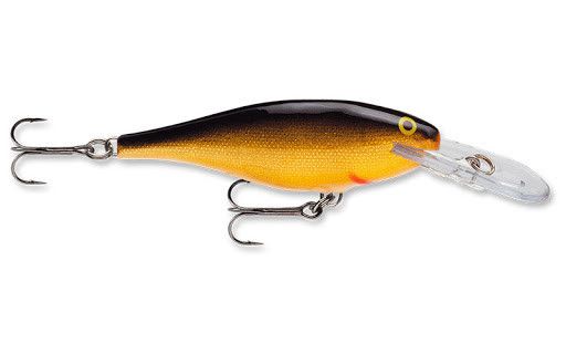 Воблер RAPALA Shad Rap SR08 G 80 мм 11 г (SR08 G)