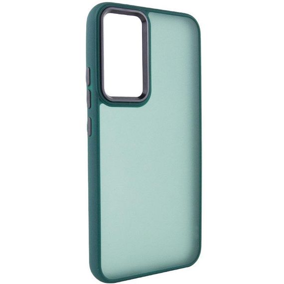 Чохол TPU+PC Lyon Frosted для Samsung Galaxy S25 Ultra Green