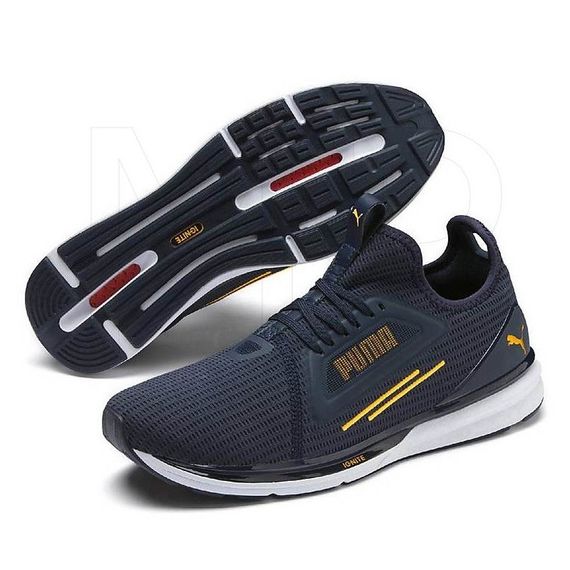 Кросівки чоловічі Puma IGNITE Limitless Lean 192548 02 (синього кольору, для бігу, верх із текстилю, бренд пума) 44.5 (UK 10/US 11 — устілка 29 см) | Зображення 2