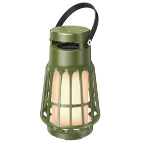 Bluetooth Колонка Hoco BS61 Wild fun outdoor campinh light Olive Green
