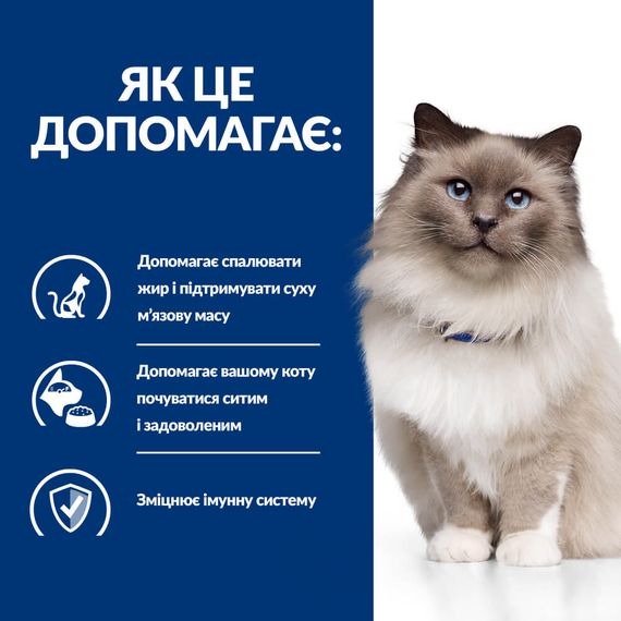 Корм Hill's Prescription Diet Feline R/D сухий для лікування ожиріння у котів 3 кг | Зображення 1