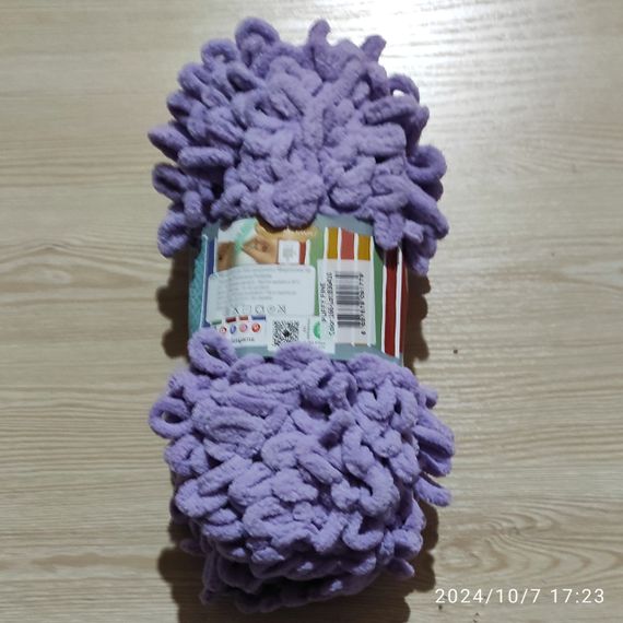 Пряжа ALIZE PUFFY FINE 166  алізе пуфі файн фантазійна нитка плюшева | Зображення 3
