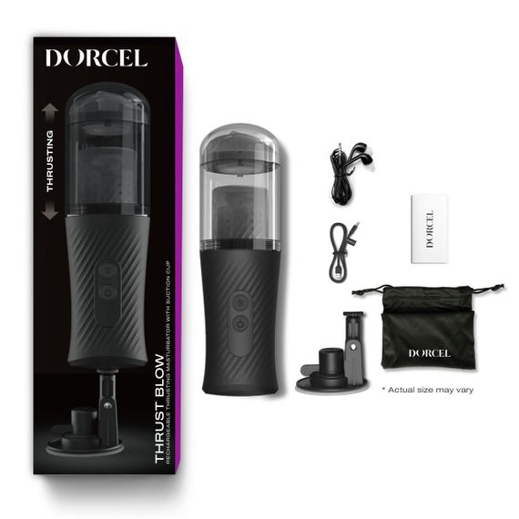 Автоматичний мастурбатор Dorcel THRUST BLOW, голосовий супровід, присоска Sex Aura | Зображення 6