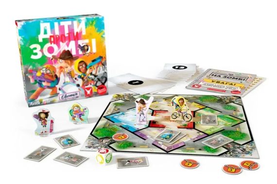 Настольная игра Зомби в школе (Zombie Kidz Evolution) | Зображення 1