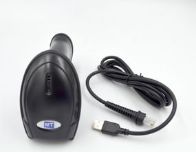Сканер штрих-кодов CCD проводной без датчика движения Mobitehnika MT-9108 чёрный (MT-9108)