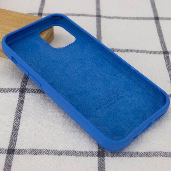 Чехол Silicone Case Full Protective (AA) для Apple iPhone 14 Plus (6.7") Синий / Royal blue | Зображення 2