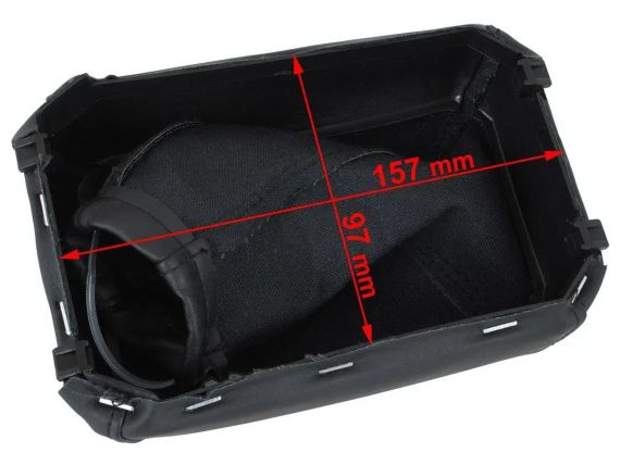 Opel Corsa B (93-00) чехол ручки КПП переключения передач + рамка, Опель Корса Б | Зображення 1