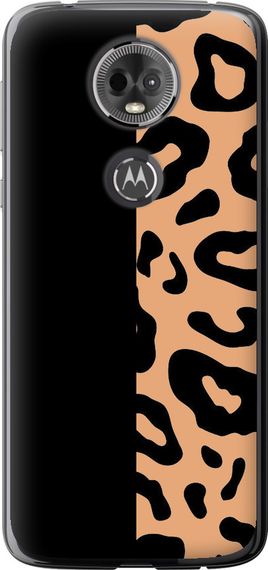 Чехол на Motorola Moto E5 Plus Пятна леопарда "4269u-1412-17620"