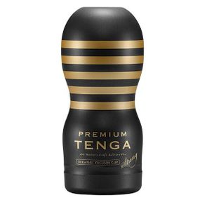 Мастурбатор Tenga Premium Original Vacuum Cup Strong (глубокая глотка) с вакуумной стимуляцией Sex Aura