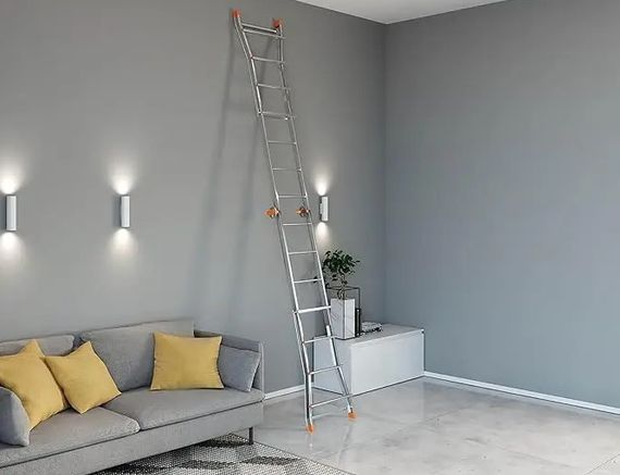 Драбина телескопічна Colombo Pratic 4+5 Steel (PRATIC4+5ACC) | Зображення 2