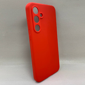 Samsung Galaxy S24 FE | Протиударний чохол | Soft Touch | Червоний