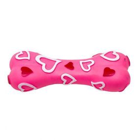 Игрушка Eastland Косточка с сердцем для собак, 18.5 см (винил)