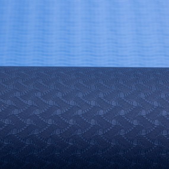 Килимок для йоги нековзкий 173×58 см Синій HP-42-10BL | Зображення 4