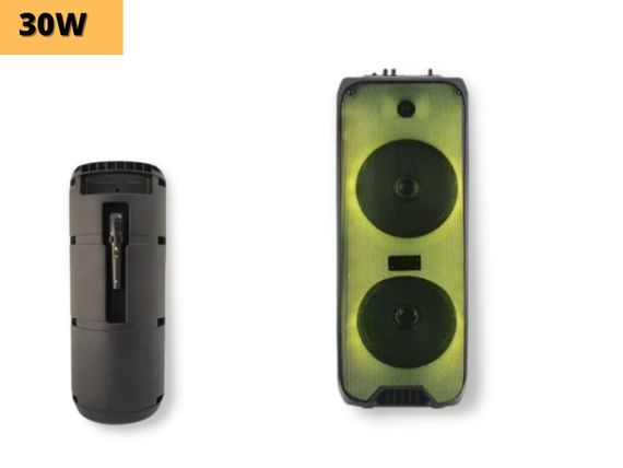 Портативна колонка бумбокс XPRO RX-8250B валіза 30Вт, USB, SD, FM радіо, Bluetooth, 1 мікрофон, ДК (MER-15669) | Зображення 1