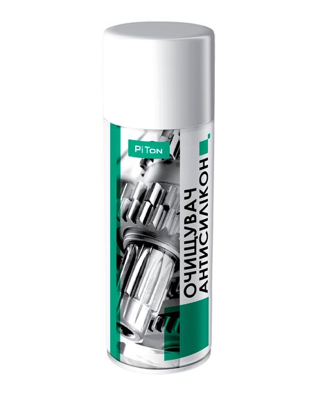 Очисник та знежирювач деталей, антисилікон PiTon 400мл аерозоль 14371