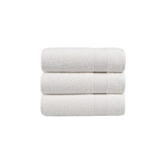 Рушник Karaca Home 10097 Туреччина 50*90 см  Бавовна Молочний