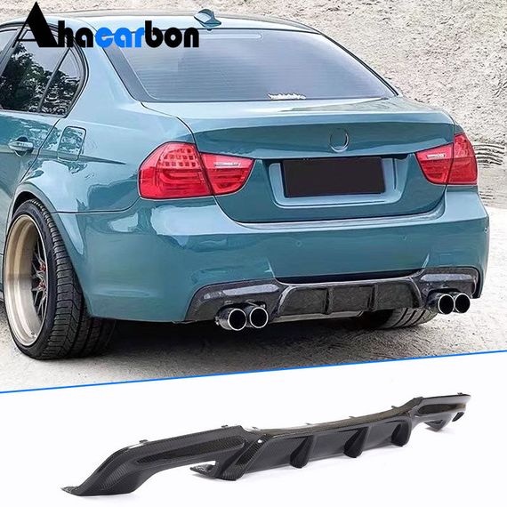 Дифузор заднього бампера (для E90 M-Sport, Карбон) для BMW 3 серія E-90/91/92/93 2005-2011 рр