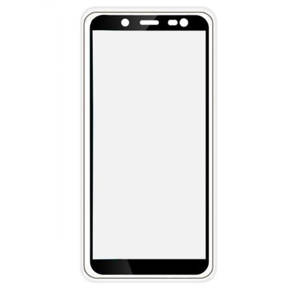 Захисне скло Full Glue для телефону Samsung Galaxy J8 2018 ( SM-J810 ) - Black