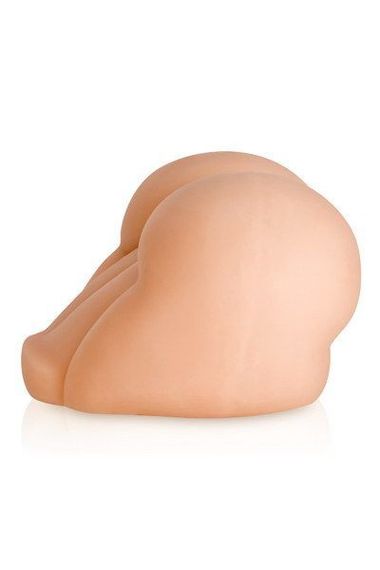 Мастурбатор-попка Real Body — Nice Ass, два входи: вагіна та попка | Зображення 1