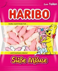 Конфеты желейные Haribo Susse Mause (мышки), 175г