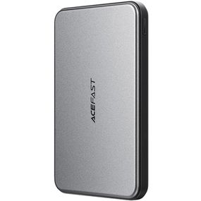 Портативное ЗУ Power Bank Acefast M30 PD20W с БЗУ with cable 5000 mAh Black