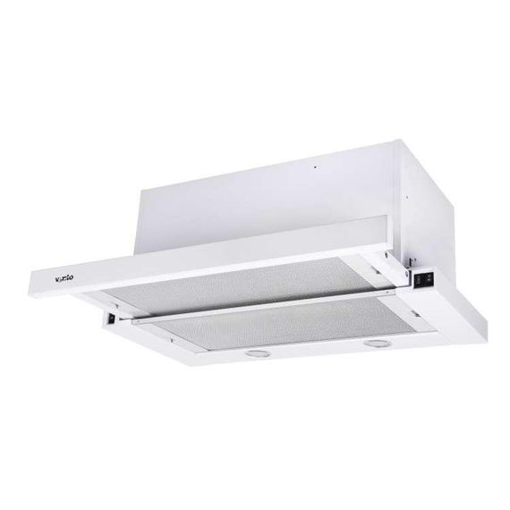 Вытяжка VENTOLUX GARDA 60 WH (1300) SMD LED телескопическая белая