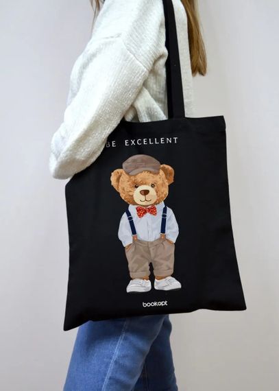Екошопер Букопт ВК4057 Teddy Bear (Be Excellent) чорний | Зображення 8