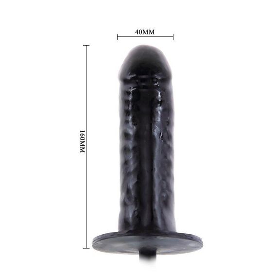 Вібратор із розширювачем "Bigger Joy" BW-008078AQ Sex Aura | Зображення 5